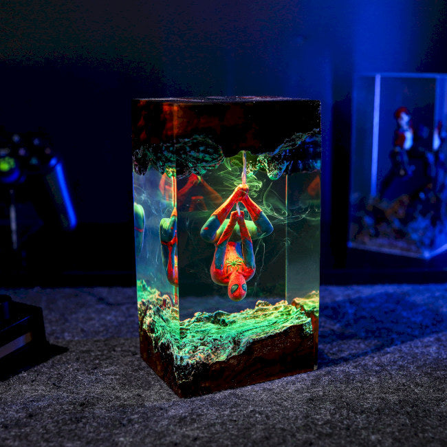 TessArt - Amazing Spiderman Lamp