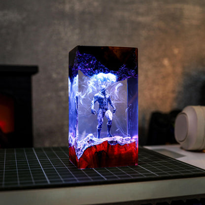TessArt - Black Panther Lamp