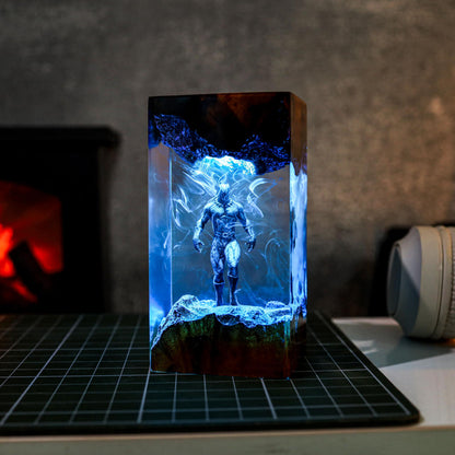 TessArt - Black Panther Lamp