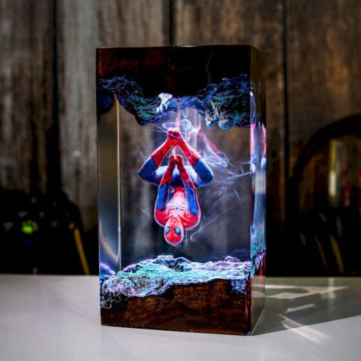 TessArt - Amazing Spiderman Lamp